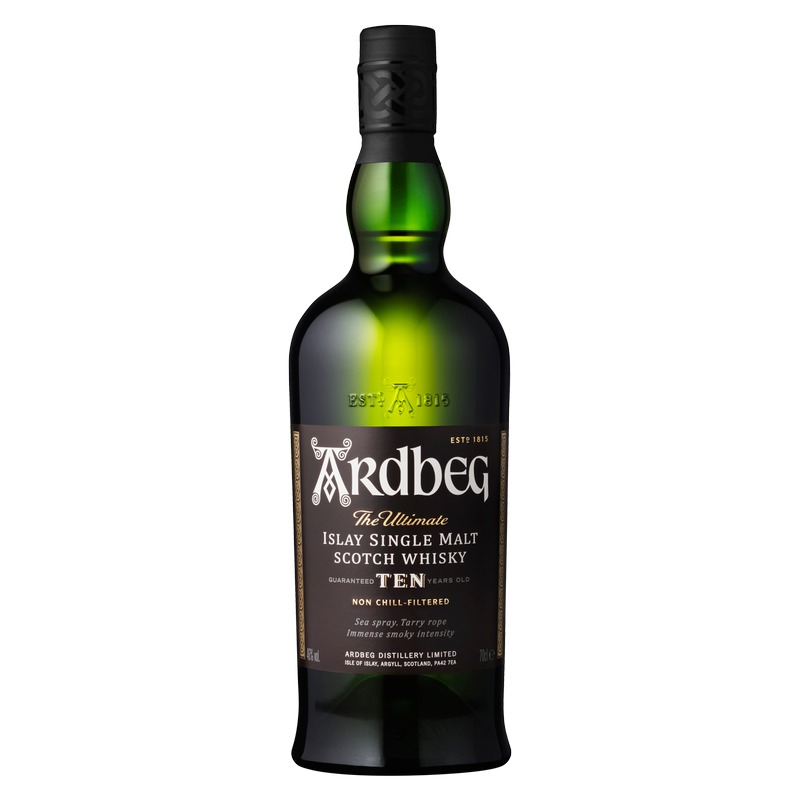 Ardbeg 10 Years Old Single Malt Scotch 750ml (92 Proof)