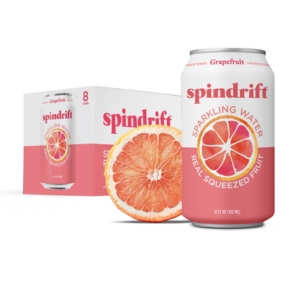 Spindrift Grapefruit Sparkling Water 8pk 12oz can