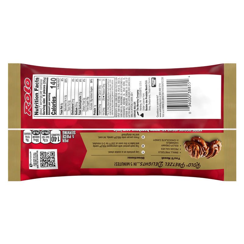 Rolo Creamy Caramels Chocolate Candy 7.8oz