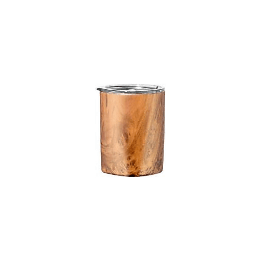 Oggi Double Walled Rocks Tumbler Wood Grain