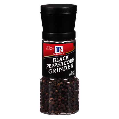 McCormick Black Peppercorn Grinder, 2.5oz.