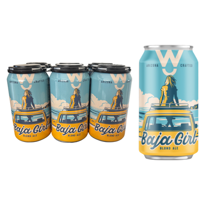 Turnout Baja Girl Blonde Ale 6pk 12oz Can