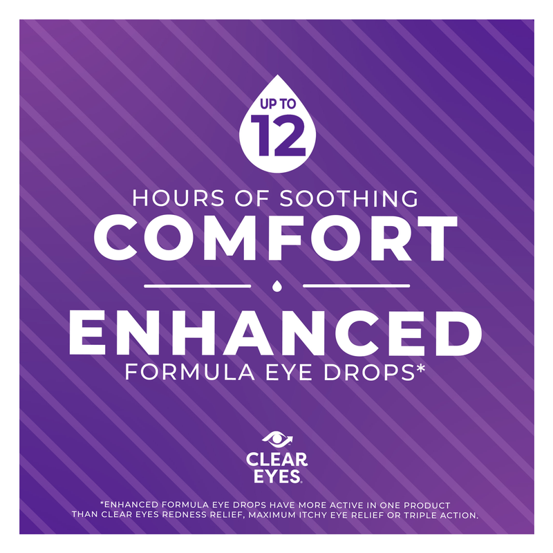 Clear Eyes Complete 7 Symptom Relief Eye Drops 0.5oz
