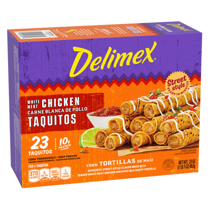 Delimex Chicken Taquitos 23ct 23oz