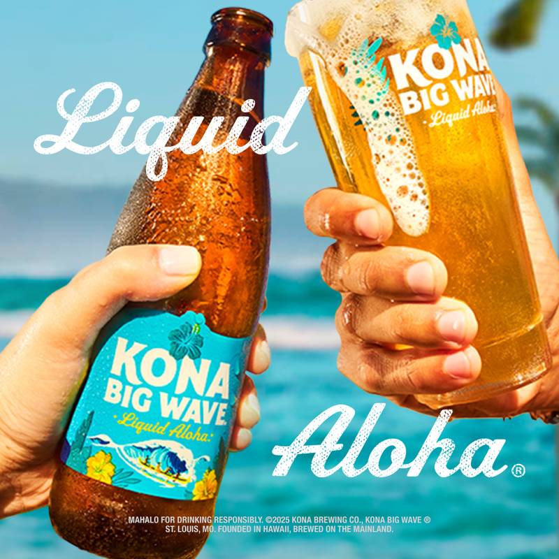 Kona Big Wave Premium Beer 6pk 12oz Bottles 4.4% ABV