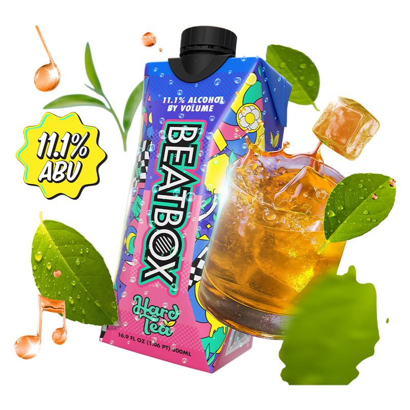 BeatBox Hard Tea 500ml  11.1% ABV Wine-Based