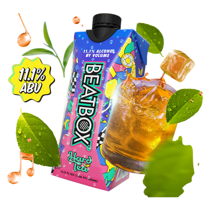 BeatBox Hard Tea 500ml  11.1% ABV Wine-Based