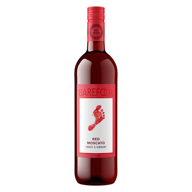 Barefoot Red Moscato 750ml