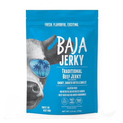 Baja Jerky Traditional Beef Jerky 2.5oz