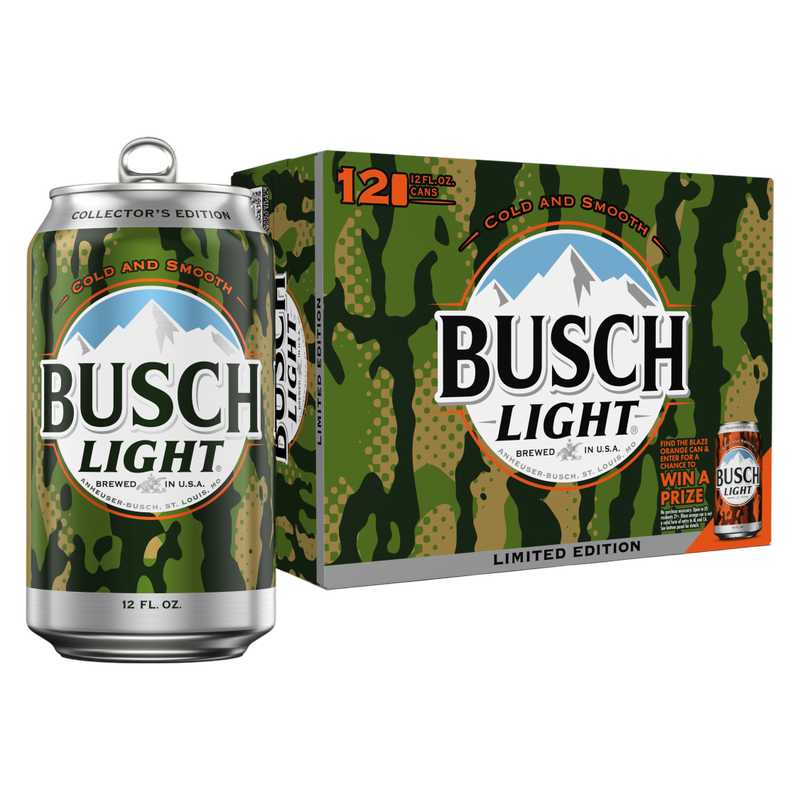 Busch Light 12pk 12oz Can 4.1% ABV
