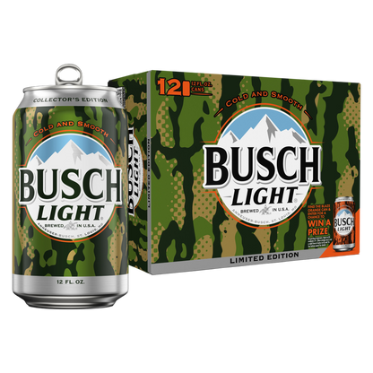 Busch Light 12pk 12oz Can 4.1% ABV