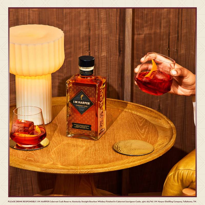 I.W. Harper Cabernet Cask Bourbon 750ml - IW Harper – BevMo!