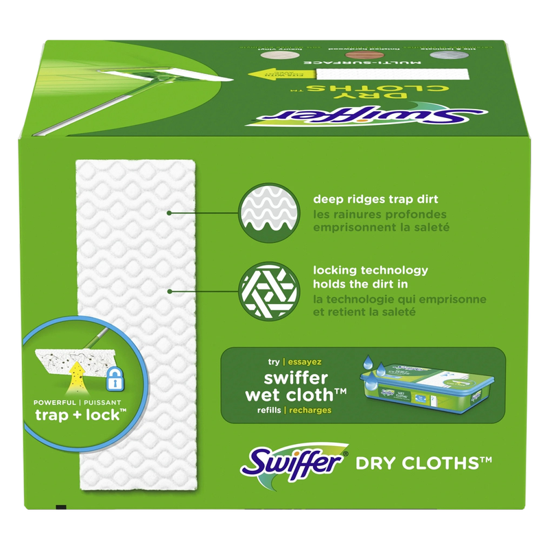 Swiffer Sweeper Dry Sweeping Pad, Multi-Surface Refills for Dusters Floor Mop in Lavender, 32ct