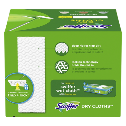 Swiffer Sweeper Dry Sweeping Pad, Multi-Surface Refills for Dusters Floor Mop in Lavender, 32ct