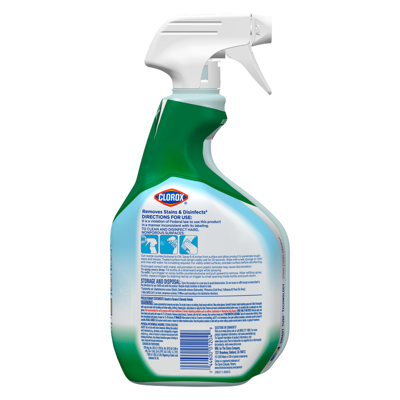 Clorox Original Clean-Up All Purpose Cleaner with Bleach Spray Bottle, 32oz