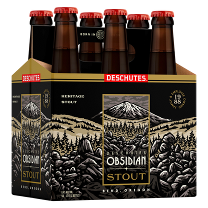 Deschutes Obsidian Stout 6/12oz Bottle