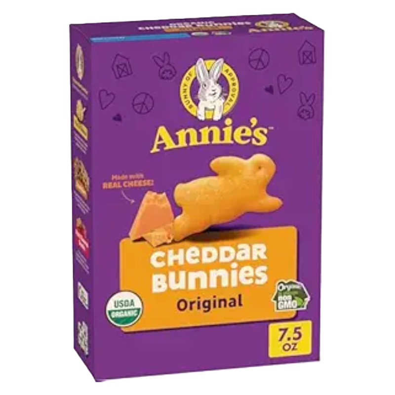 Annie's Organic Cheddar Bunnies Crackers 7.5oz