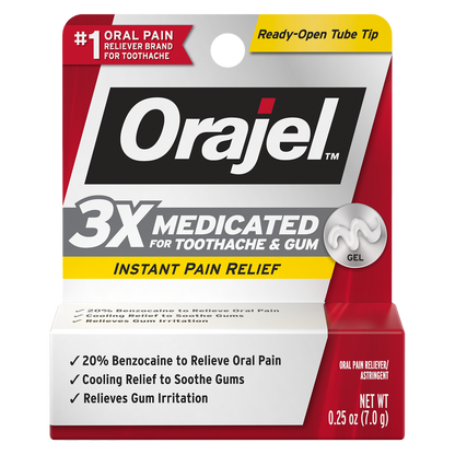Orajel Tooth & Gum Relief Gel 0.25oz