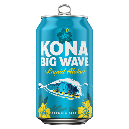 Kona Big Wave Premium Beer 18pk 12oz Cans 4.4% ABV