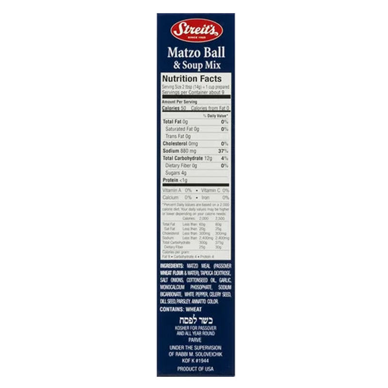 Streit's Matzo Ball Soup Mix 4.5oz