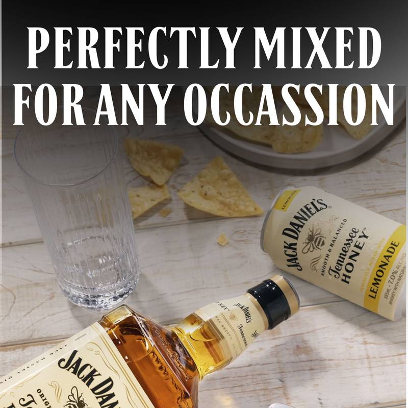 Jack Daniel's Tennessee Honey Lemonade 4pk 12oz