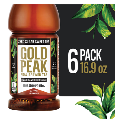 Gold Peak Zero Sugar 6pk 16.9oz Btl