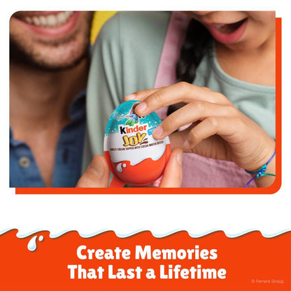 Kinder Joy Egg, Treat Plus Toy, Sweet Creams and Chocolatey Wafers, Individually Wrapped, 0.7 oz