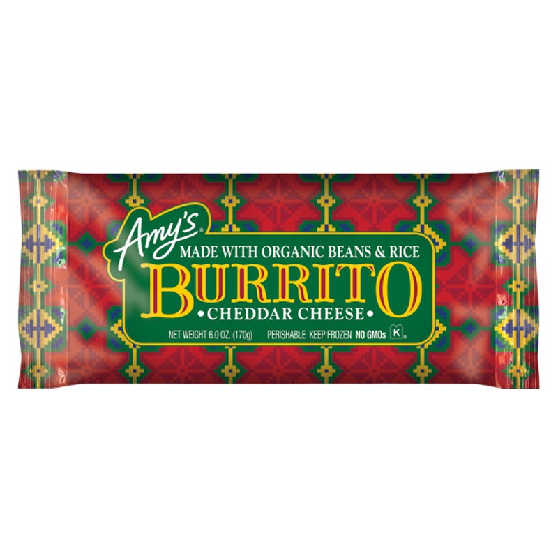Amy's Kitchen Bean & Cheese Burrito 6oz