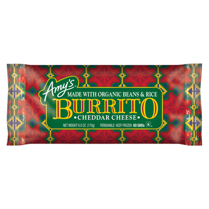 Amy's Kitchen Bean & Cheese Burrito 6oz