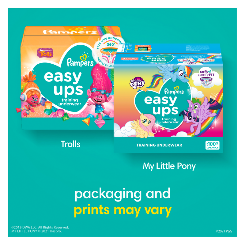 Pampers EasyUp 3T/4T Super Girl 66ct