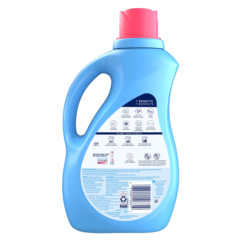Downy Ultra Liquid Fabric Softener April Fresh Scent 77oz