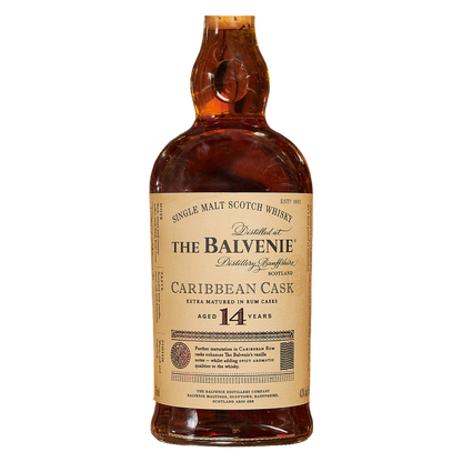 The Balvenie 14 Yr Caribbean Cask 750ml (86 proof)