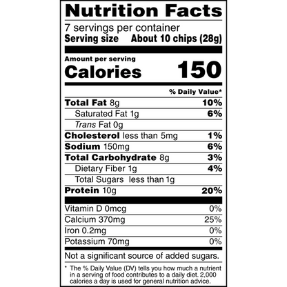 Doritos Protein Tortilla Chips Sweet & Tangy BBQ Flavored 7oz