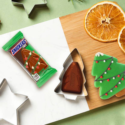SNICKERS Trees Christmas Milk Chocolate Holiday Candy Bar, 1.1 oz