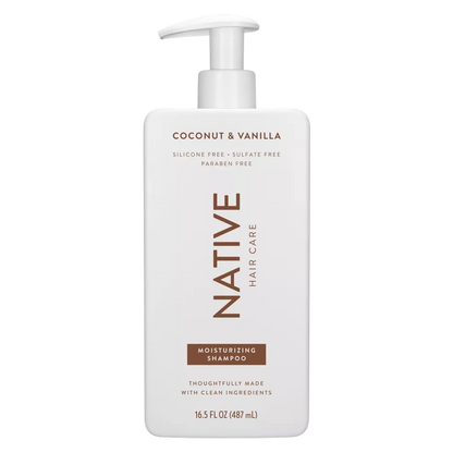 Native Shampoo, Coconut & Vanilla, 16.5 fl oz