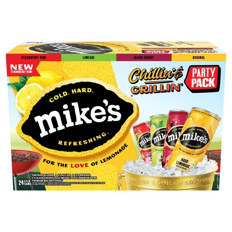 Mike♡ Mike's Chillin' & Grillin' Party Pack (24PKB 12 OZ) - Mike's