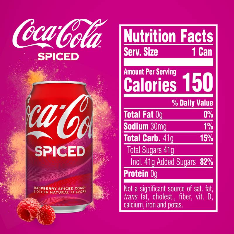 Coca-Cola Spiced 12pk 12oz Can - Coca-Cola – BevMo!