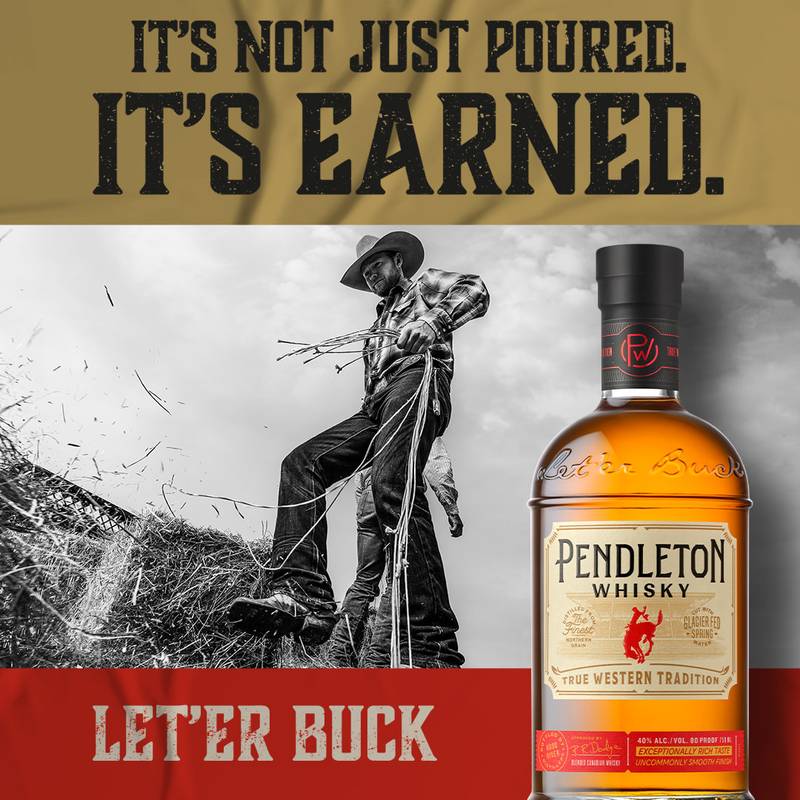 Pendleton Original Canadian Whiskey 50ml (80 Proof)