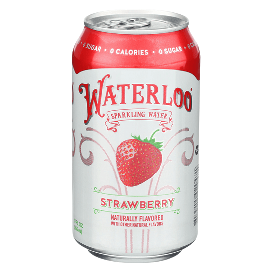 Waterloo Sparkling Water Strawberry  (12 OZ)
