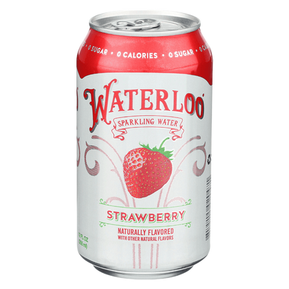 Waterloo Sparkling Water Strawberry  (12 OZ)