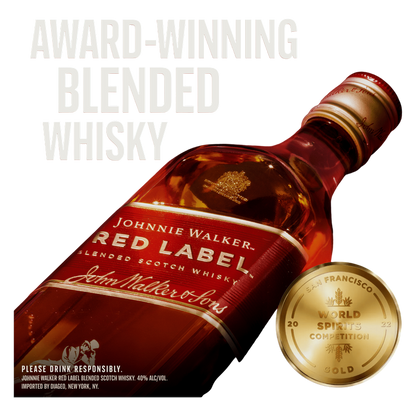 Johnnie Walker Red Label Scotch 750ml (80 Proof)