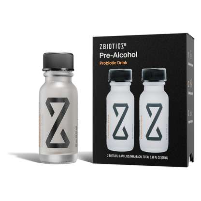 ZBiotics Pre-Alcohol Probiotic Drink - 2 Pack