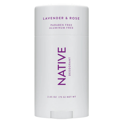Native Deodorant, Lavender & Rose, 2.65 oz