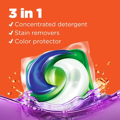 Tide PODS Liquid Laundry Detergent Pacs Spring Meadow Scent 42ct