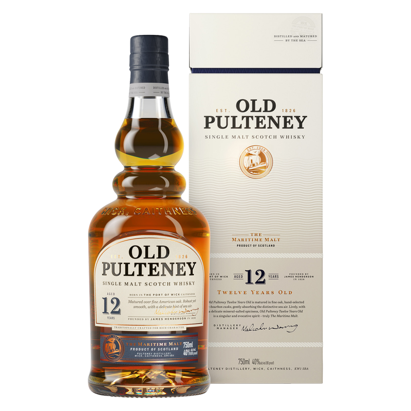 Old Pulteney Scotch 12 Yr 750ml