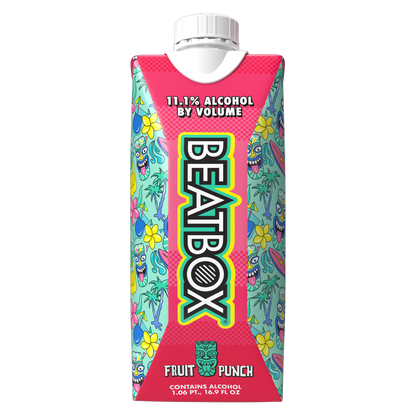 BeatBox Fruit Punch 500ml 11.1% ABV Wine Party Punch