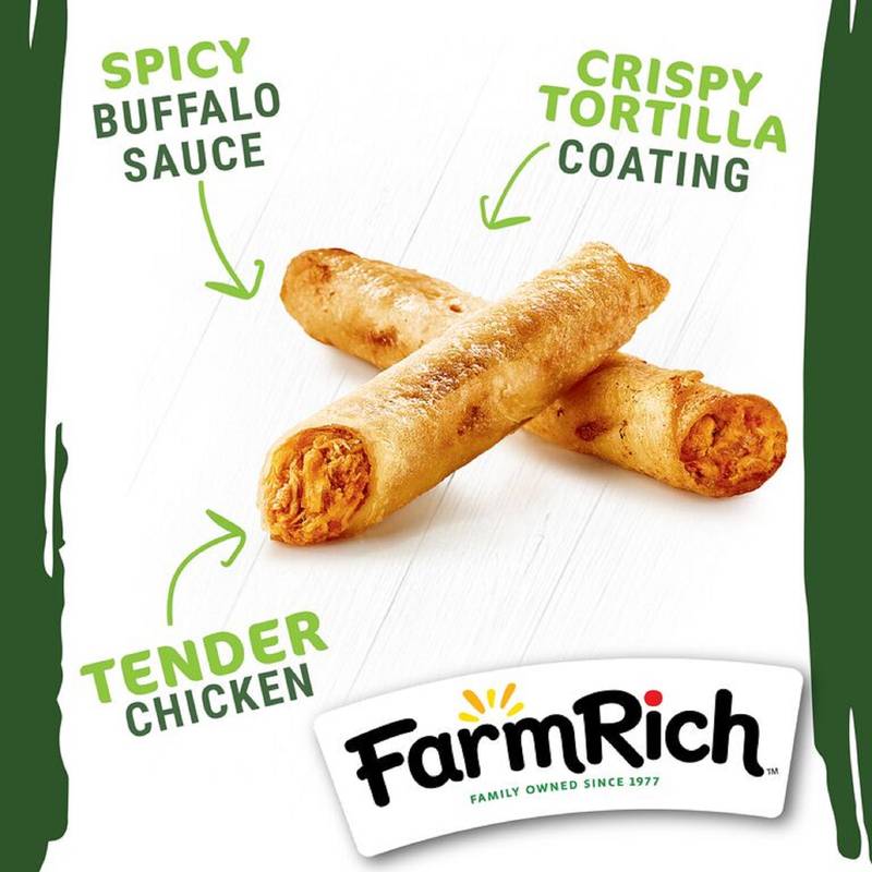 Farm Rich Frank's Buffalo Chicken Roll-Ups