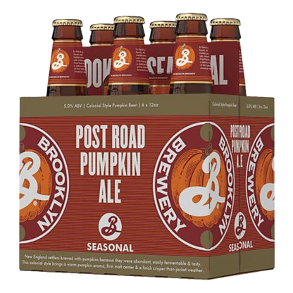 Brooklyn Brewery Post Road Pumpkin Ale (6PKB 12 OZ)