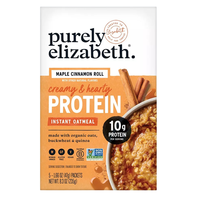 Purely Elizabeth Organic Maple Cinnamon Protein Oatmeal 8.3oz