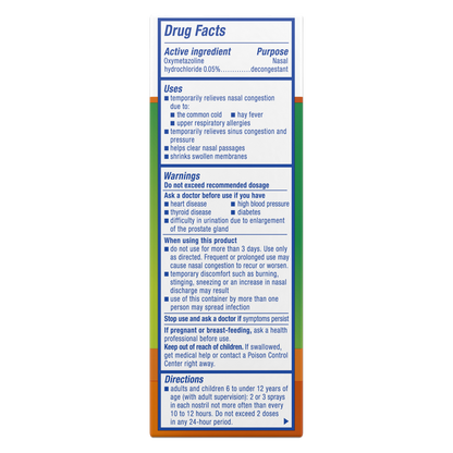 Zicam Extreme Congestion Relief No-Drip Nasal Spray with Soothing Aloe Vera, 0.5oz